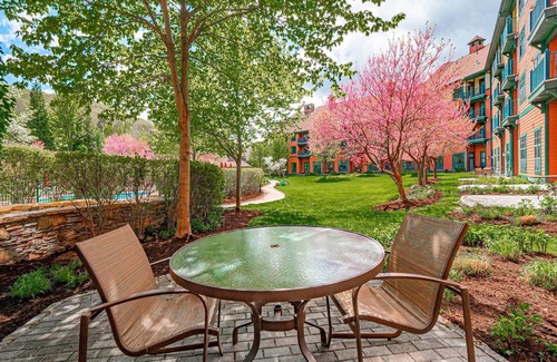 Vernon Condo | Water Park (Next Door) Pool Hot Tubs Sauna Gym Patio Mountain Views #118