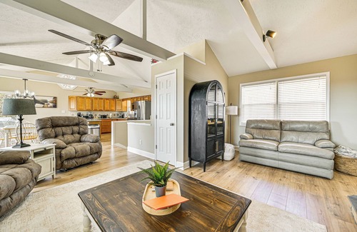 Albany House | Water-View Deck: Home on Dale Hollow Lake