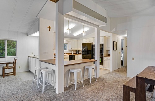 Lagoon Point House | Water View Gem with WiFi, Spacious Deck, Patio, Gas Grill, & Yard