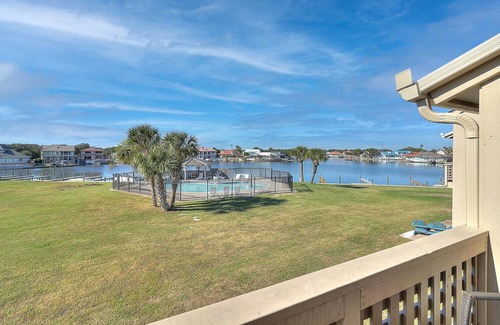 Harbor Oaks Condo | Water views, private boat dock, 2 bedroom, 2 bath Bayhouse Condo in Rockport