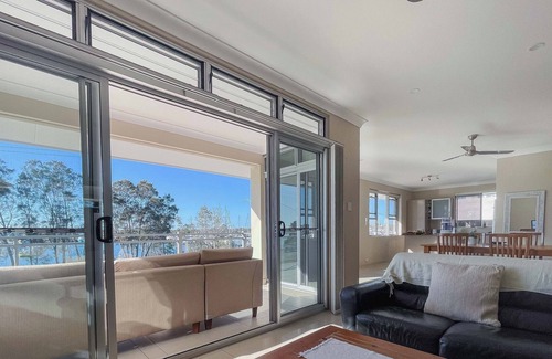 Yamba Apartment | Water Views, This North Facing Apartment is Light and Bright