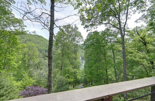 Cullowhee Cottage | Waterfall Views - 'blue Ghost' Cabin in Cullowhee!