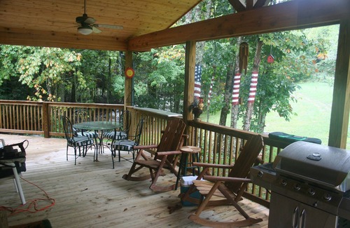 Banner Elk House | Waterfalls and Trout Fishing, Secluded Streamside Home on 82 Acres