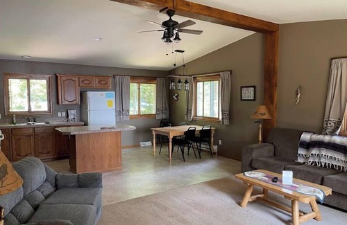 Presque Isle Resort | Waterfront 2 bedroom Cabin on Resort grounds
