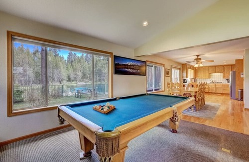 Tahoe Keys House | Waterfront 3BR Home | Dock, Pool Table & Hot Tub!