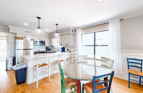 Gulf Shores House | Waterfront beach home with deck, balcony, central AC, & washer/dryer