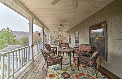 Sylvan Shores House | Waterfront Beaver Lake House with Deck and Fire Pit!