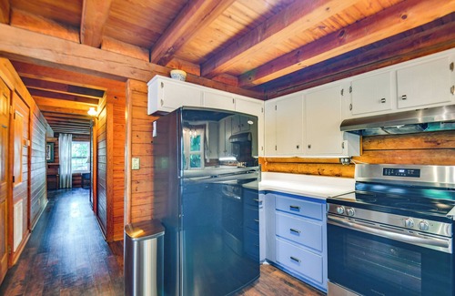 Eatonton Cottage | Waterfront Cabin on Lake Sinclair w/Private Dock!
