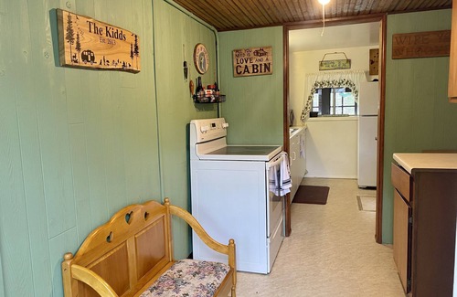 Manistique House | Waterfront Cabin w/Private Dock & Outdoor Bar near Munising/Manistique