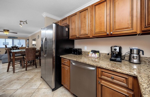 Treasure Island Condo | Waterfront Condo Pool Fishing Docks Across from the Beach