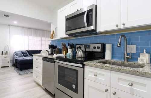 Pompano Beach Condo | Waterfront condo with pool, 1 block to the beach!