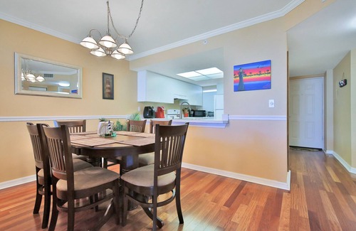 Butler Beach Condo | Waterfront condo with community pools & hot tub - walk to the beach