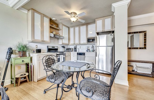 Fort Myers Beach Condo | Waterfront condo with private beach area, pool, hot tub, grills, & balcony