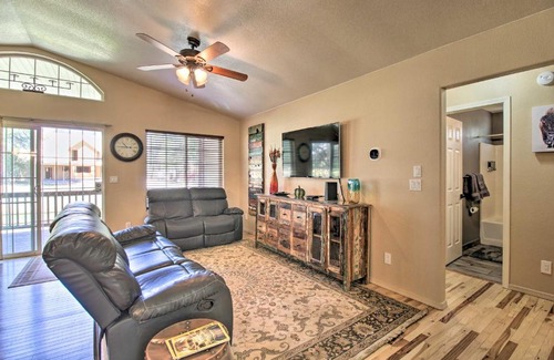 Show Low House | Waterfront Country Club Home with Fire Pit!