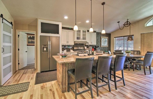 Show Low House | Waterfront Country Club Home with Fire Pit!