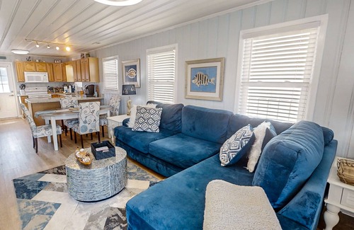 North Myrtle Beach House | Waterfront dog-friendly home with a kayak, & firepit - block from beach