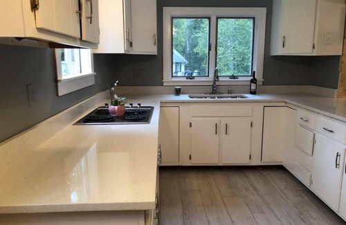 Jefferson House | Waterfront, dog-friendly home on Damariscotta Lake with sunrise view