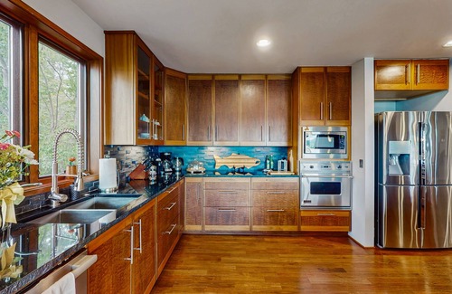 Poulsbo House | Waterfront dream with luxe finishes, 2 suites, home theater & amazing views