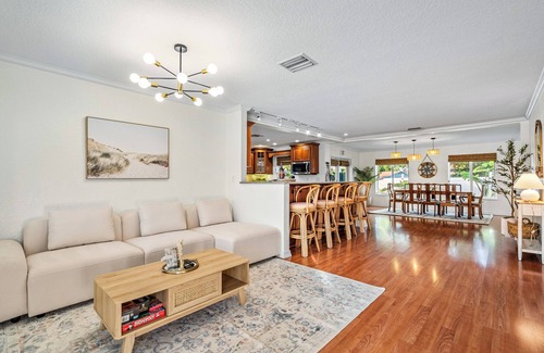 Lake Clarke Shores House | Waterfront Escape with Private Pool and Mini-Golf in West Palm Beach
