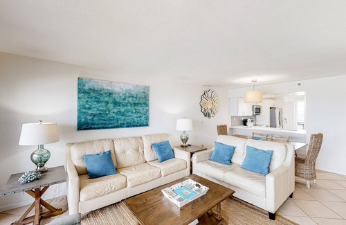 Destin Condo | Waterfront escape with gulf views, pool, beach access, gym, balcony & AC
