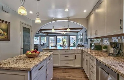Tahoe Keys House | Waterfront Family Home with Private Boat Dock