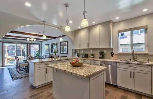 Tahoe Keys House | Waterfront Family Home with Private Boat Dock