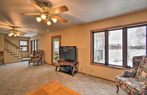 Fond du Lac House | Waterfront Fond du Lac Home on DeNeveu Lake!
