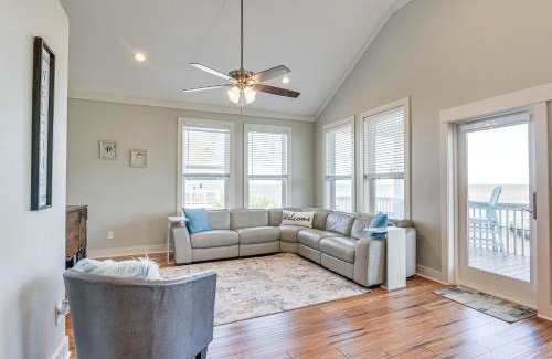 Terramar Beach House | Waterfront Galveston Bay Home with Private Pool!