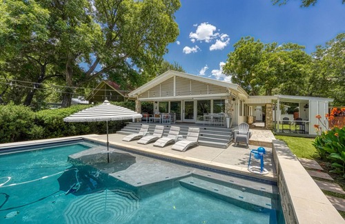 Marble Falls House | Waterfront getaway! Pool, lake views and unforgettable memories.