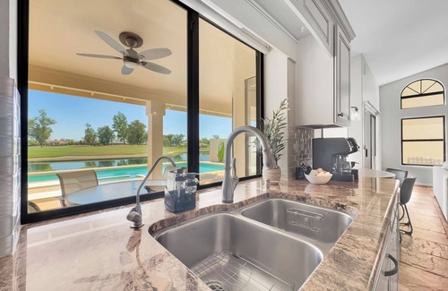 Island at Ocotillo House | Waterfront, Golf Views, Boats and Pools! Sleeps 18. 2 Home Complex!