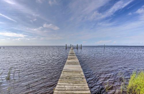 Carrabelle House | Waterfront Gulf Coast Getaway with Boat Dock!