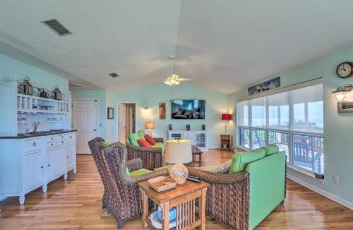 Carrabelle House | Waterfront Gulf Coast Getaway with Boat Dock!
