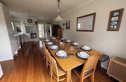 Russell House | Waterfront Historic Homestead in Clendon Cove with boat ramp