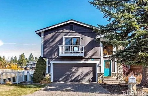 Tahoe Keys House | Waterfront Home on Double Lot - Boat Dock, Hot Tub and More!