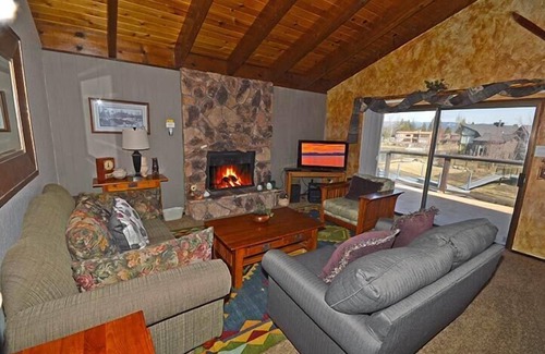 Tahoe Keys House | Waterfront Home with Mountain Inspired Decor, Private Hot Tub and Boat Dock.