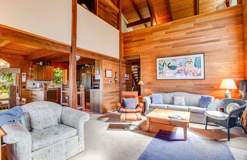 Langley Cabin | Waterfront home on Saratoga Passage with amazing view, sauna, & deck - 1 dog OK