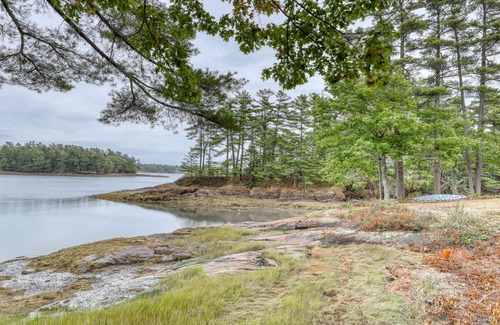 Sebascodegan Island House | Waterfront home w/gorgeous views, river access, firepit & large backyard