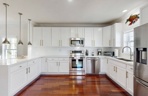 Cross Key Waterways House | Waterfront home w/private dock, hot tub, gas grill, WiFi, AC, near attractions
