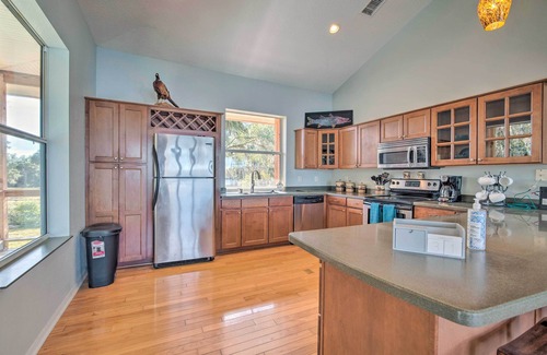 Crystal River House | Waterfront Home w/Private Dock in Crystal River