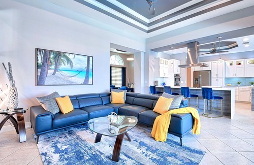 Marco Island House | Waterfront Home w/Heated Salt-water Pool, 2 Suites w/King Bds, 5min to Beach