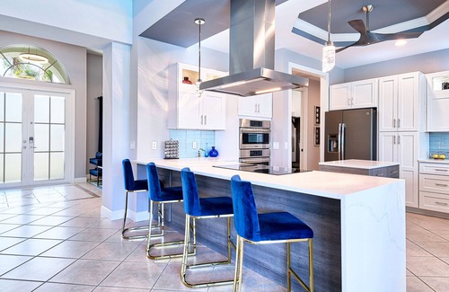 Marco Island House | Waterfront Home w/Heated Salt-water Pool, 2 Suites w/King Bds, 5min to Beach