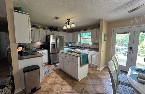 Gautier House | Waterfront home with 3 bedrooms 2 bathrooms and lots of amenities!