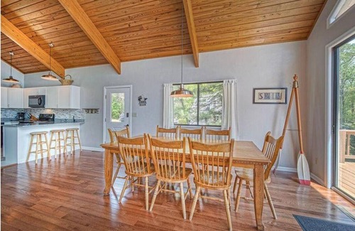 Smith Mountain Lake House | Waterfront home with deep water, skiing/tubing coves, firepit, pool table, SUP