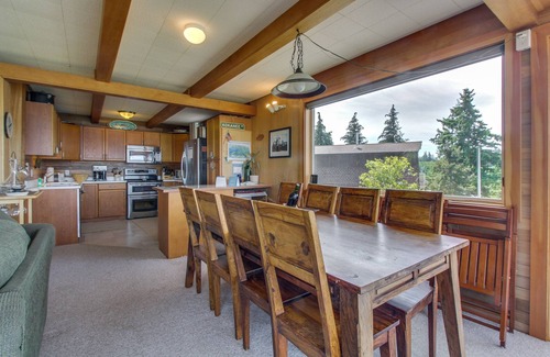 Freeland House | Waterfront Home with Stunning Natural Views, Large Outdoor Dining Areas