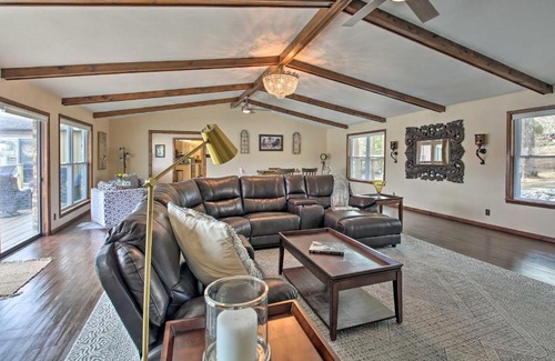 Piney House | Waterfront Hot Springs Home with Private Dock!