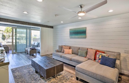 Huntington Beach Apartment | Waterfront Huntington Beach Condo with Fire Pit