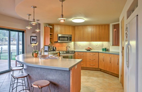 Tahoe Keys House | Waterfront Lake Tahoe Gem w/Hot Tub & Mtn Views!