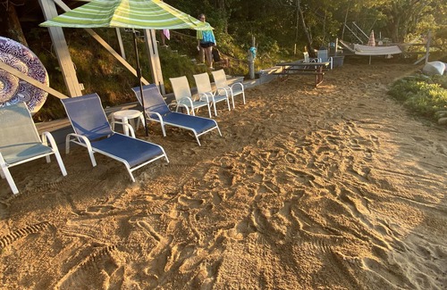 Harwich House | Waterfront lake house private beach dock