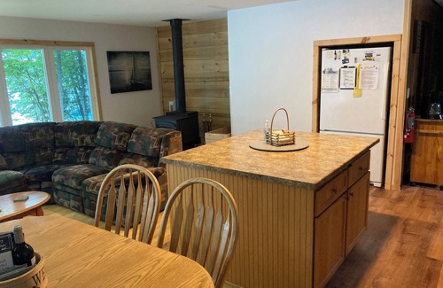 Pickerel Cabin | Waterfront Lake House , Crane Lake, Pickerel WI. See our video!