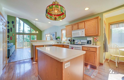 Rogers City Cottage | Waterfront Lake Huron Getaway w/Private Beach!